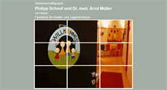 Desktop Screenshot of praxis-cosimastrasse.de
