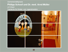 Tablet Screenshot of praxis-cosimastrasse.de